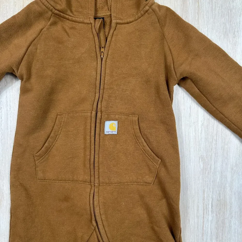 Carhartt brown hooded